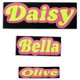Exclusive Custom Name Tag